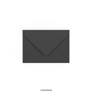 Czarna koperta 114x162 mm (C6)
