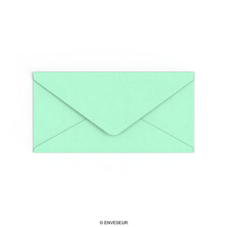 Koperta jadeitowa zieleń 110x220 mm (DL)