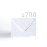 Białe Koperty 100 g/m² opakowanie 200 szt.