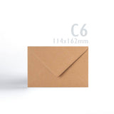 Koperty Kraft 110 g/m² opakowanie 150 szt.