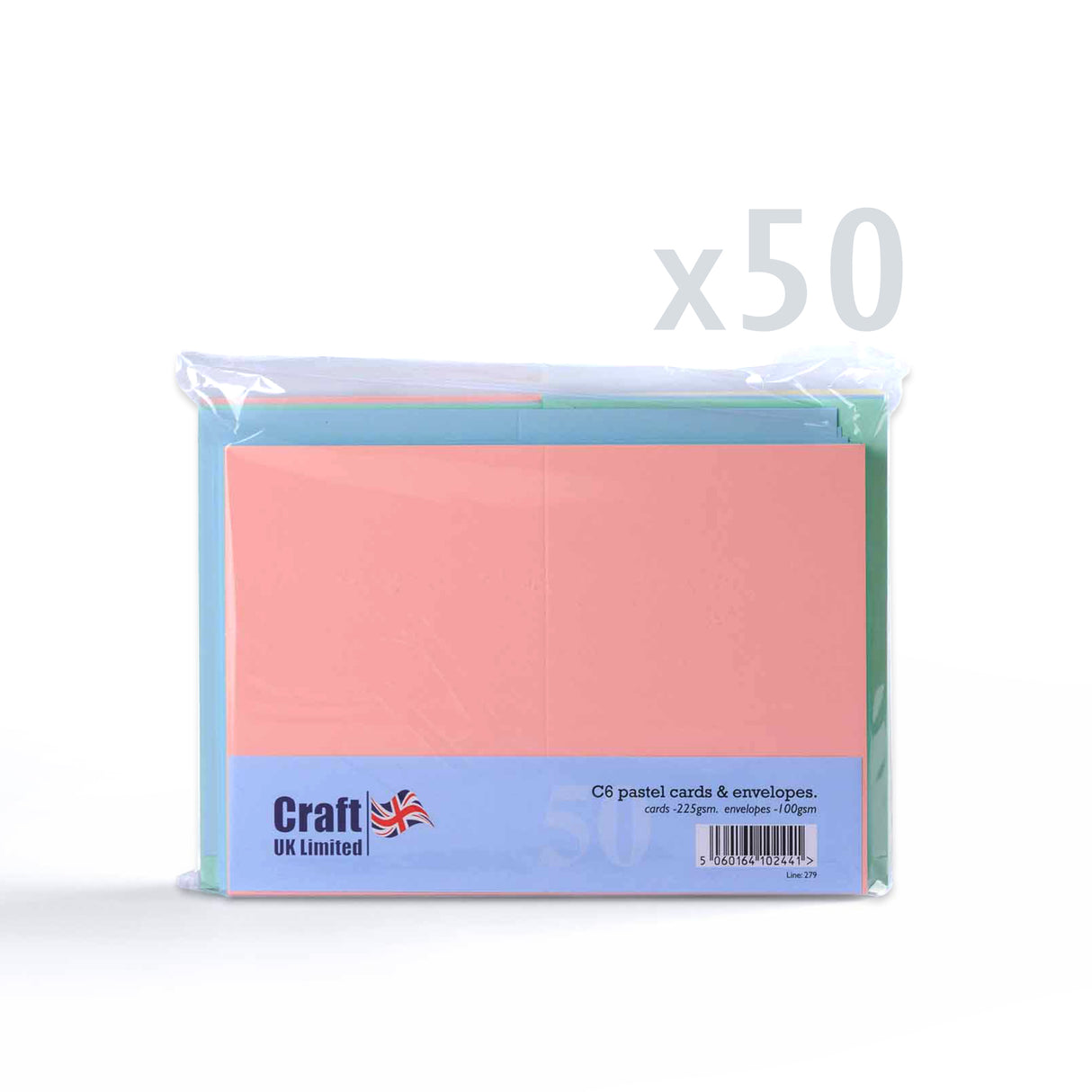 Kartki pastelowe 225 g/m² i koperty 100 g/m²