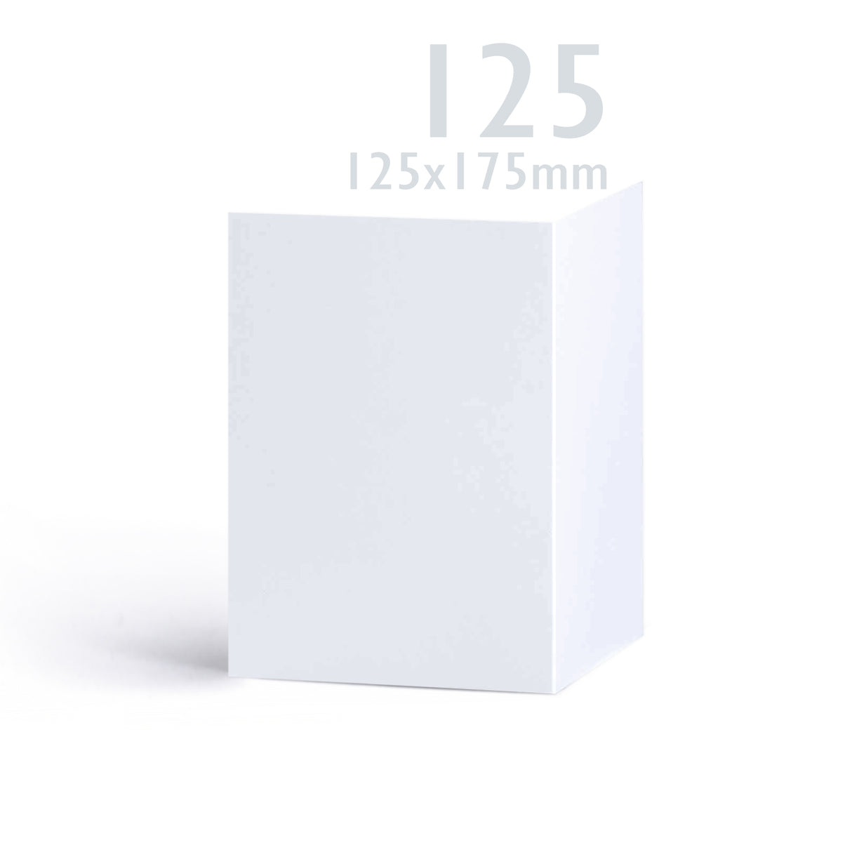 Gładkie białe kartki 250 g/m² i koperty 100 g/m² – zestaw