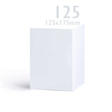 Gładkie białe kartki 250 g/m² i koperty 100 g/m² – zestaw
