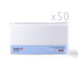 Gładkie białe kartki 250 g/m² i koperty 100 g/m² – zestaw