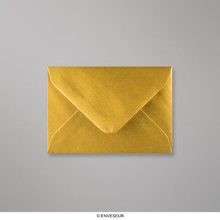70x100 mm Złota koperta metaliczna
