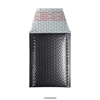 Błyszczące metaliczne koperty bąbelkowe