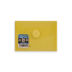 Translucent Documents Folder (V-Lock) Yellow 85 x 120 mm (C7)