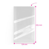 Niezamykalne torebki celofanowe