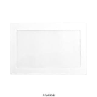 229x324 mm (C4) Biała koperta z całym okienkiem