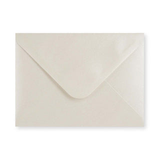 Oyster Gummed V-Flap Greeting Card Envelope (133 x 184mm)