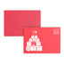 Christmas Santa Clause Envelopes Dark Red 162 x 229 mm (C5)