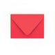 C7 Bright Red Gummed V-Flap Envelope (82 x 113mm)