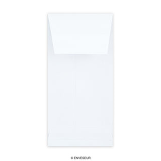 Klasyczna biała pojemna koperta 220x110x25 mm (DL)