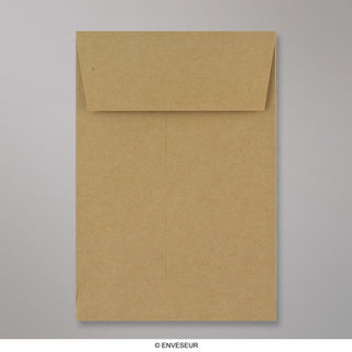Pojemna koperta z szarego papieru 220x110x25 mm (DL)