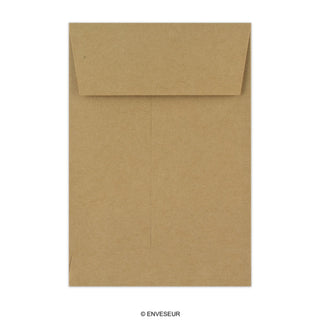 Pojemna koperta z szarego papieru 220x110x25 mm (DL)