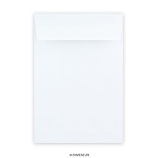 Klasyczna biała pojemna koperta 254x178x25 mm