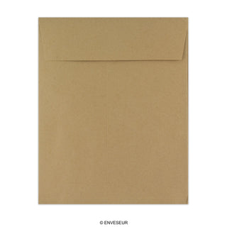 Pojemna koperta z szarego papieru 220x110x25 mm (DL)
