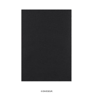 Całkowicie Czarna Koperta z Kartonową Tylną Ścianką 324x229 mm (C4)