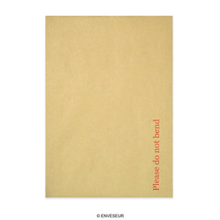 Koperta z Szarego Papieru z Kartonową Tylną Ścianką – z Nadrukiem 324x229mm (C4) 450gsm