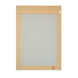 Koperta z Szarego Papieru z Kartonową Tylną Ścianką – z Nadrukiem 324x229 mm (C4)