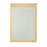 Koperta z Szarego Papieru z Kartonową Tylną Ścianką – z Nadrukiem 457x324 mm (C3)