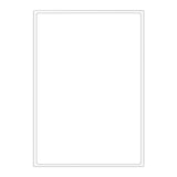 Białe etykiety samoprzylepne