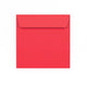 Bright Red Peel & Seal Envelope (155 x 155mm)