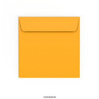 155x155 mm Koperta ciemnożółta