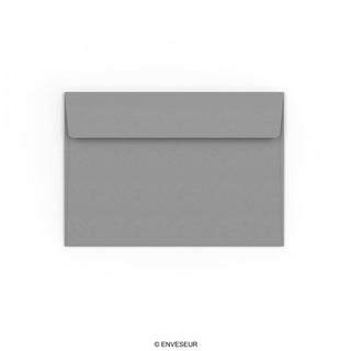 114x162 mm (C6) Koperta ciemny szary