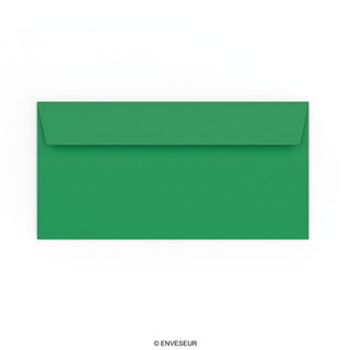 110x220 mm (DL) Koperta ciemnozielona