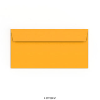 110x220mm (DL) Koperta ciemnożółta