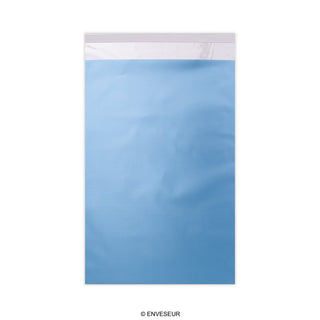 Kolorowe matowe koperty foliowe