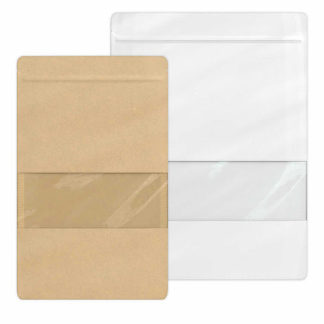 Torebka Doypack na żywność z okienkiem