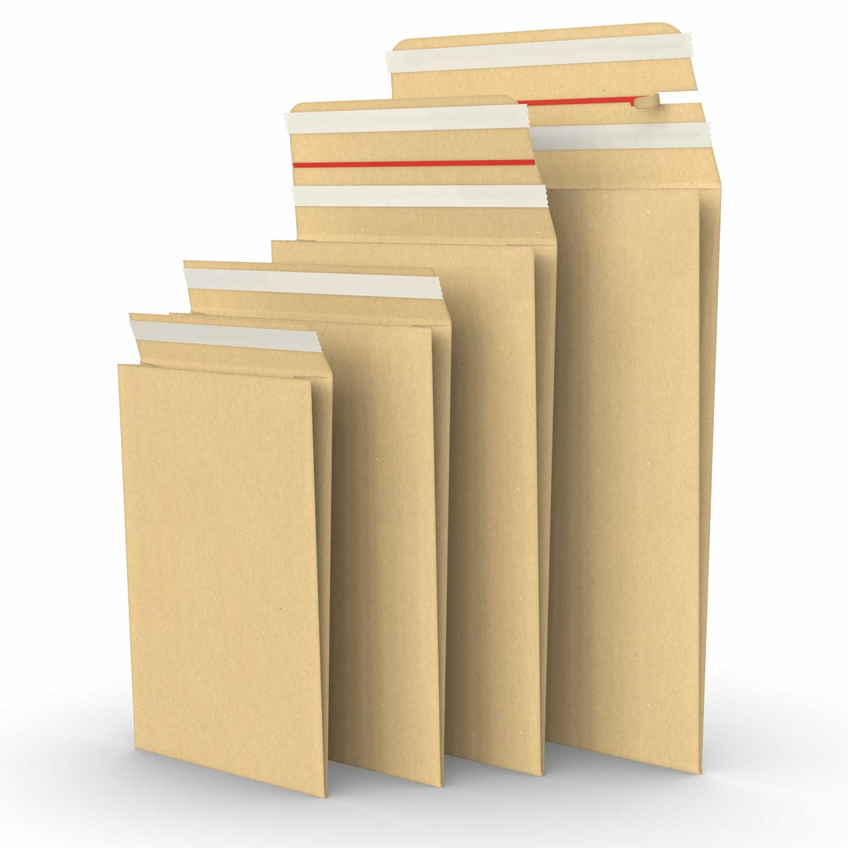 Koperty papierowe wysyłkowe wielokrotnego użytku 353x250x50 mm