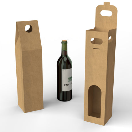 Kartonowe pudełko na wino (75 cl.)