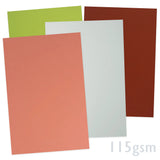 Papier Sirio Color mix kolorów 115g/m² - 50 arkuszy