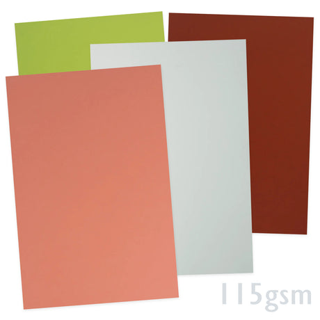 Papier Sirio Color mix kolorów 115g/m² - 50 arkuszy