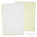 Papier o fakturze lnianej 185g/m²