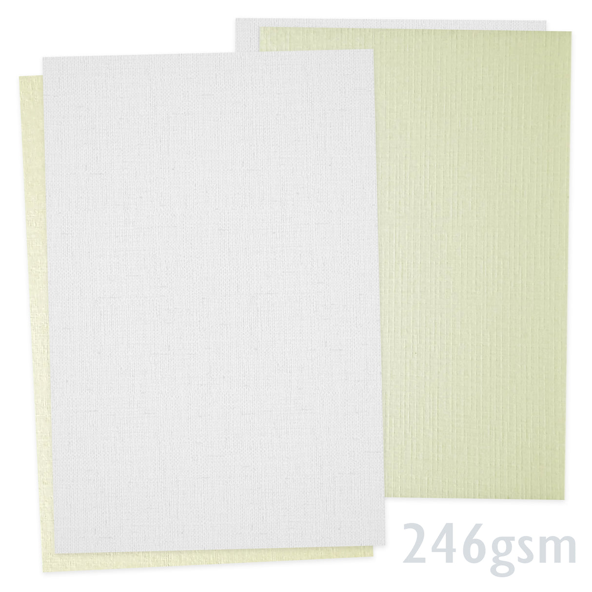 Papier o fakturze lnianej 246g/m²