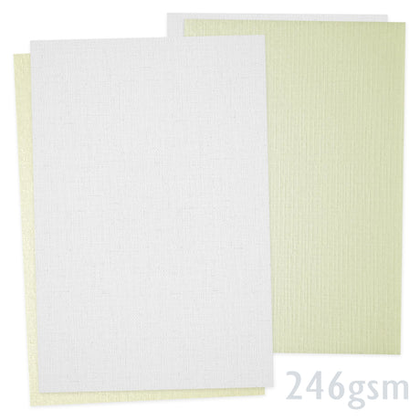 Papier o fakturze lnianej 246g/m²