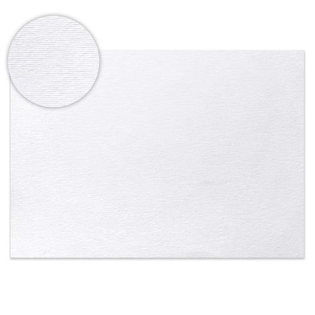 Biała Kartka z papieru prążkowanego 300gr