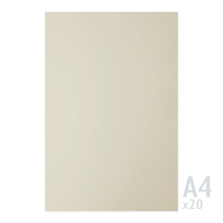 Papier Sirio Color kremowy 140g/m² - 20 arkuszy A4