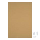 Papier Sirio Color mix kolorów 170g/m² - 20 arkuszy