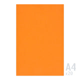 Papier Sirio Color mix kolorów 170g/m² - 20 arkuszy