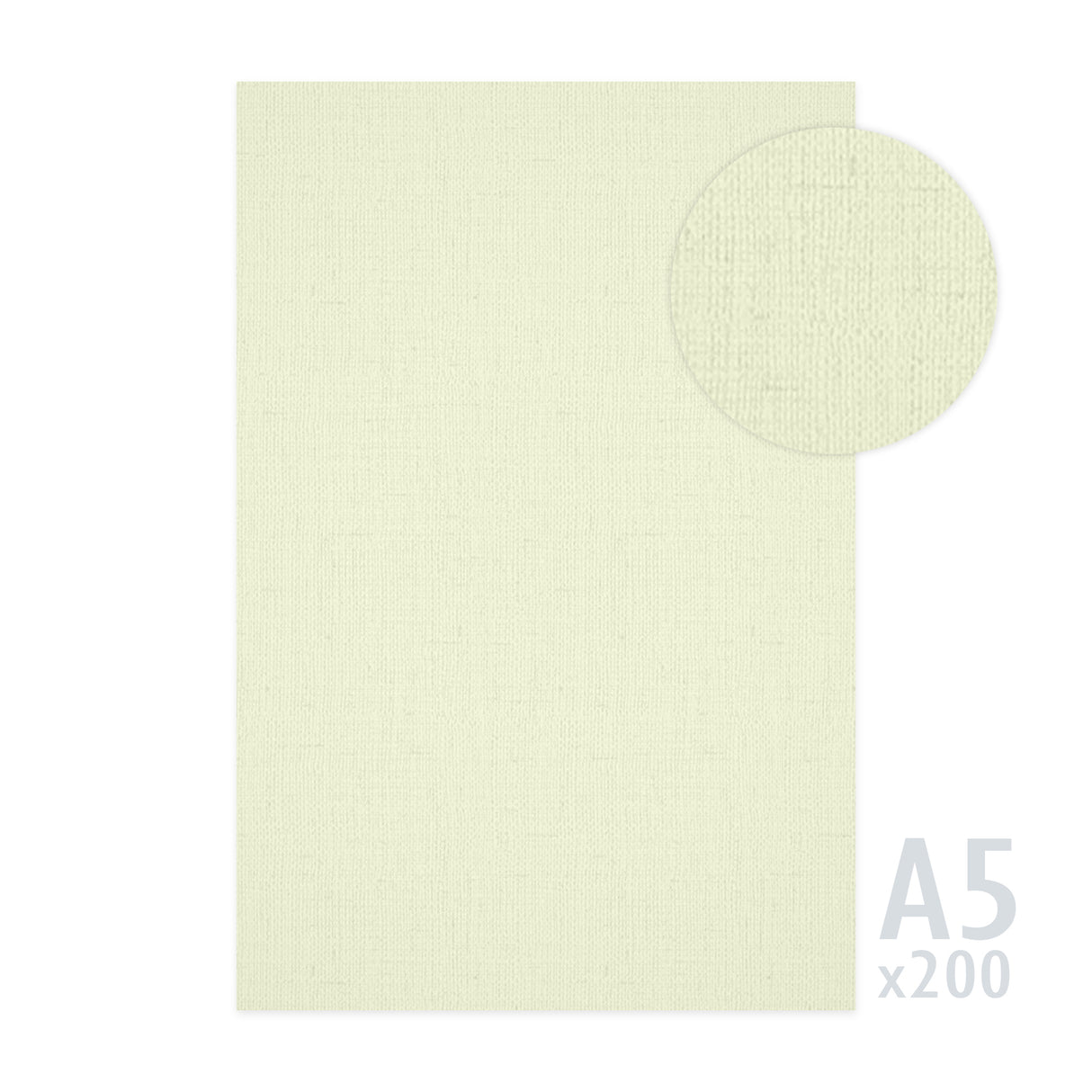 Papier o fakturze lnianej 185g/m²