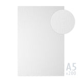 Biały papier żeberkowany 185g/m²
