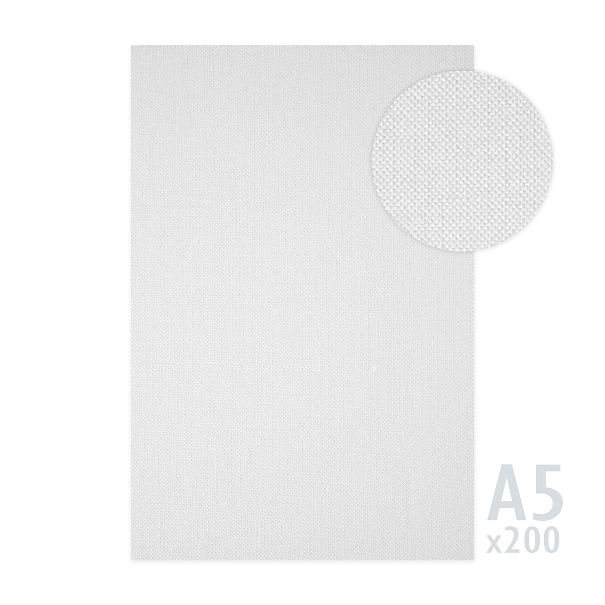 Biały papier żeberkowany 185g/m²