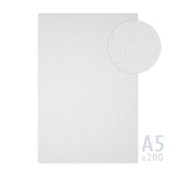 Biały papier żeberkowany 185g/m²