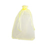 Organza Bags Lemon Yellow 170 x 120 mm