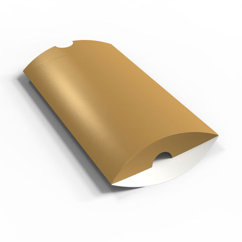 Pillow Boxes Gold 229 x 162 mm (C5)